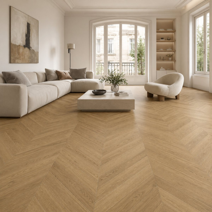 Ламинат Icon Floor Chevron CH-503 Дуб Бессон