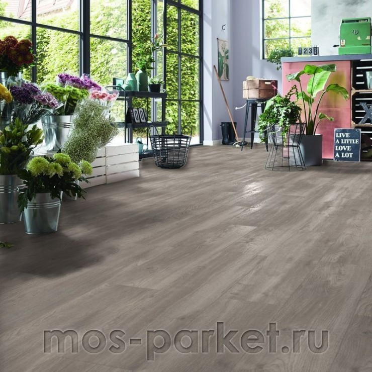 Ламинат Kronotex Exquisit Plus D 6013 Дуб Эльба серебряный