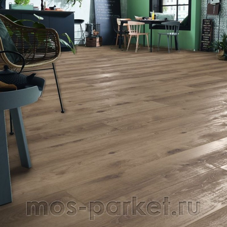 Ламинат Kronotex Exquisit Plus D 6019 Дуб Кашмир коричневый