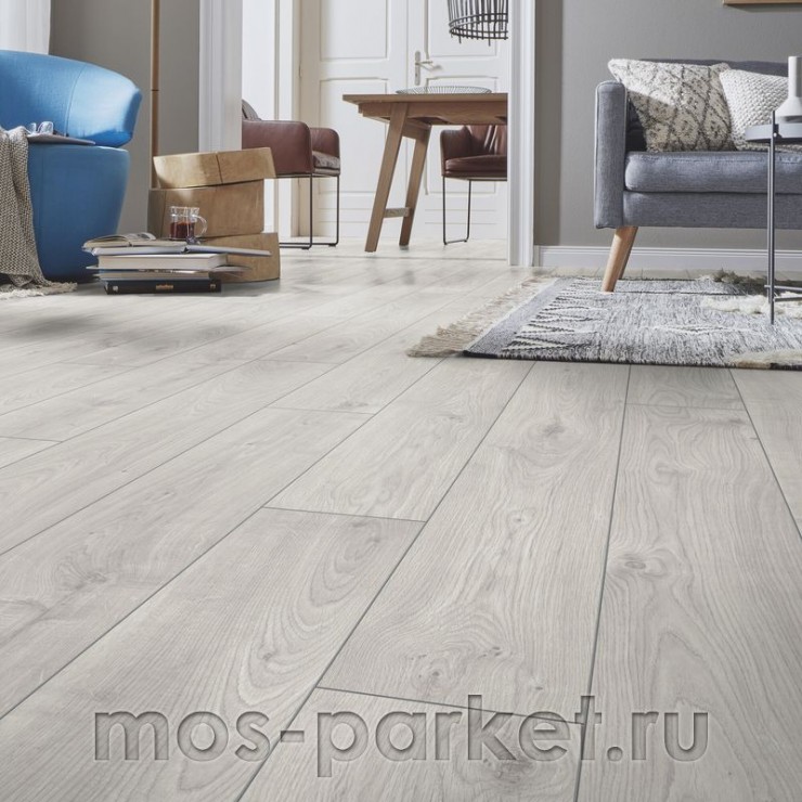 Ламинат Kronotex Exquisit D 3223 Дуб Атлас белый