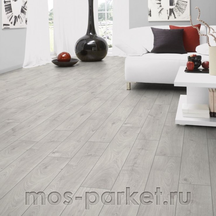 Ламинат Kronotex Exquisit D 3223 Дуб Атлас белый