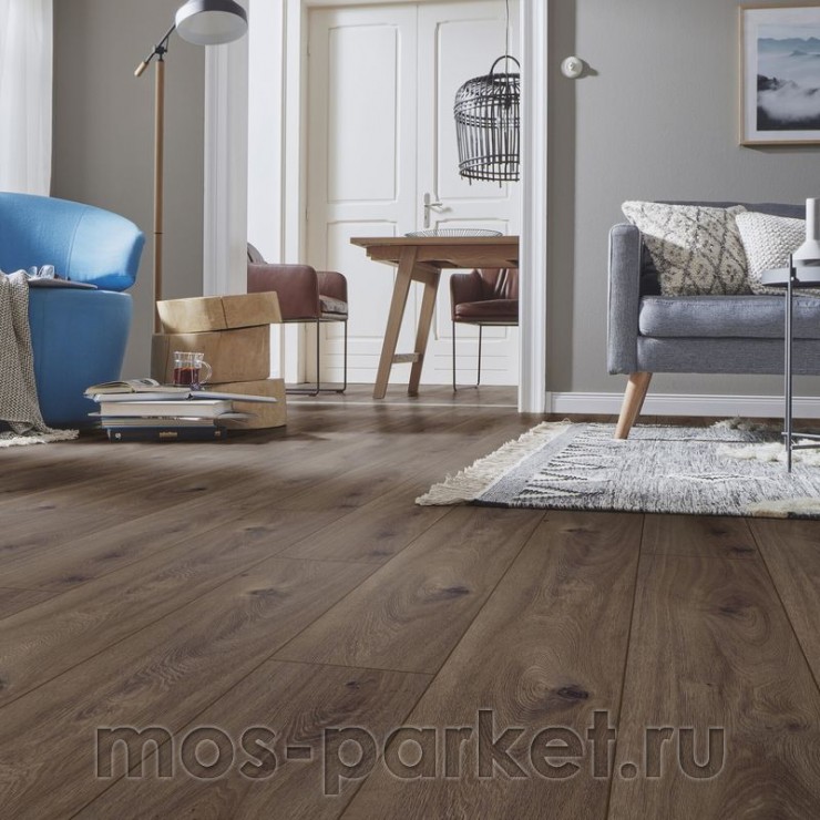 Ламинат Kronotex Exquisit D 4168 Дуб Престиж темный