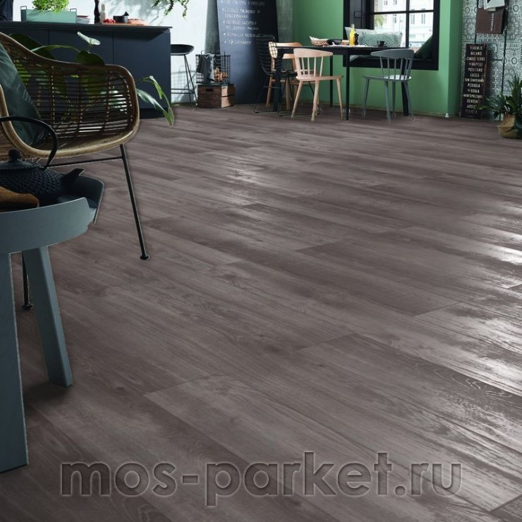 Ламинат Kronotex Exquisit D 6017 Дуб Кашмир чёрный