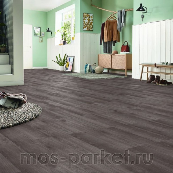 Ламинат Kronotex Exquisit D 6017 Дуб Кашмир чёрный