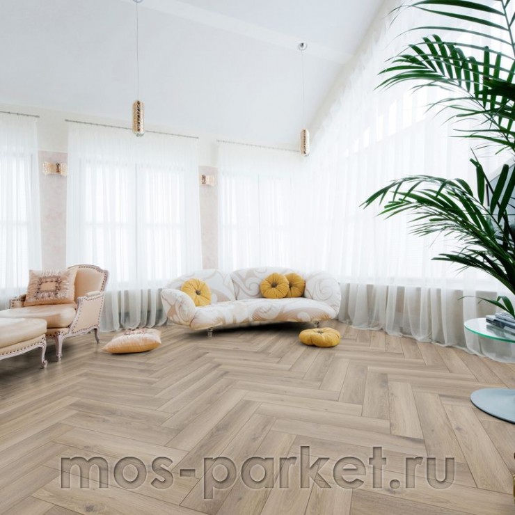 Ламинат Kronotex Herringbone D 3766 Дуб Мец