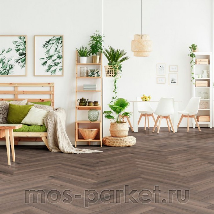 Ламинат Kronotex Herringbone D 3860 Дуб Феррара