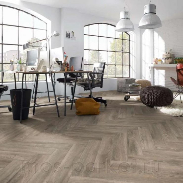 Ламинат Kronotex Herringbone 10 D4627 Дуб Брэдфорд
