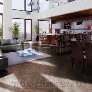 Ламинат Kronotex Herringbone D 4766 Дуб Кале