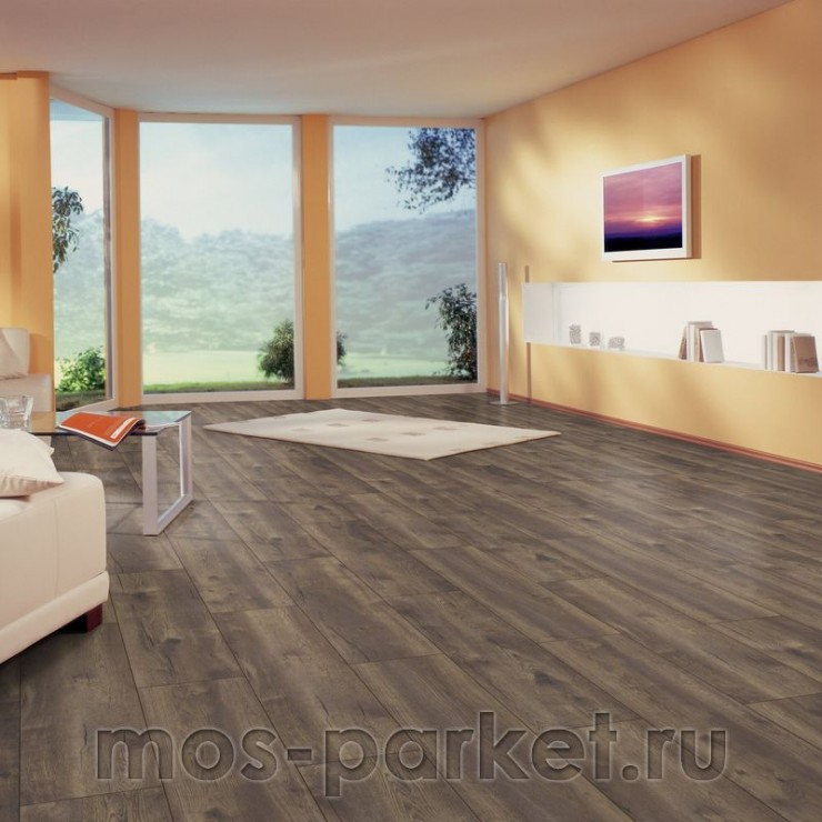 Ламинат Kronotex Mega Plus D 4766 Дуб Петерсон тёмный