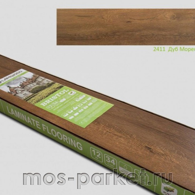 Ламинат Lamiwood Bristol 2411 Дуб мореный