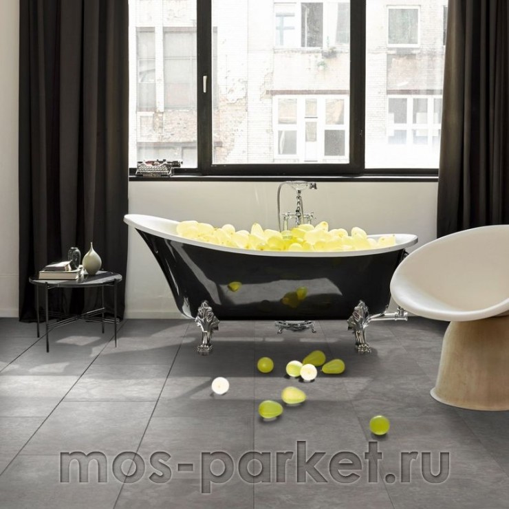 Ламинат Parador Trendtime 5 1743599 Бетон тёмно-серый с орнаментом