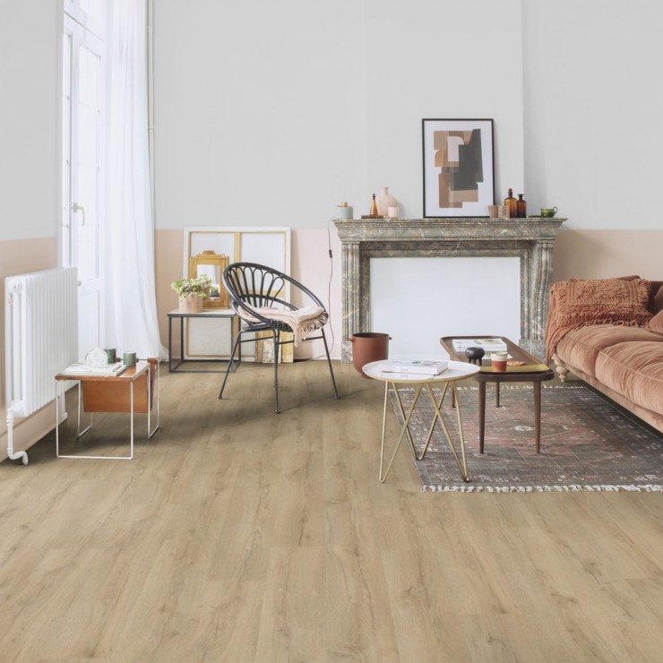 Ламинат Quick-Step Classic CLH4084 Дуб бежевый рустикальный