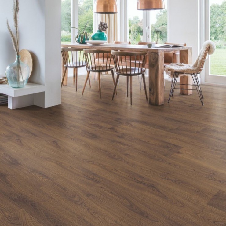 Ламинат Quick-Step Classic CLH4091 Дуб горный коричневый