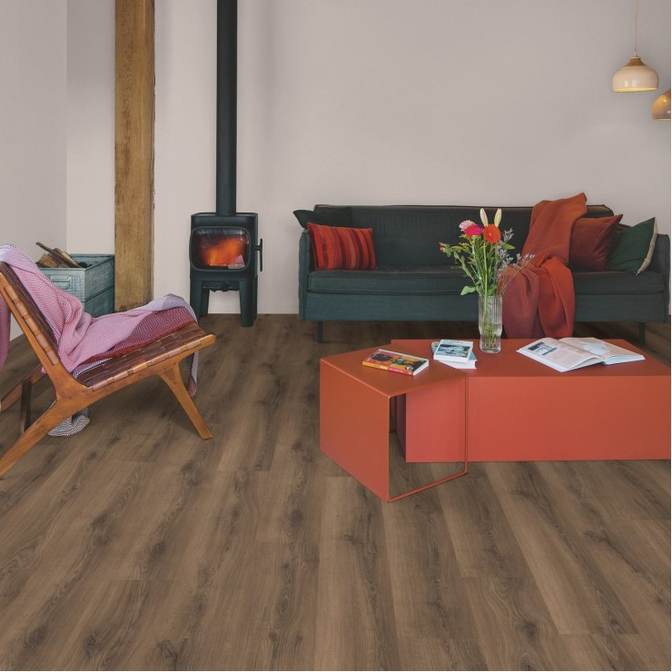 Ламинат Quick-Step Classic CLH5789 Дуб тёплый коричневый