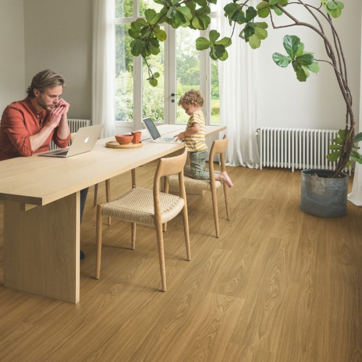 Ламинат Quick-Step Classic CLH5796 Дуб Термо натуральный