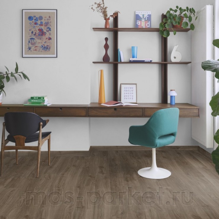 Ламинат Quick-Step Eligna U3460 Дуб темно-коричневый промасленный