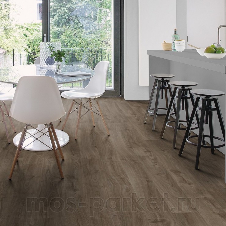 Ламинат Quick-Step Eligna U3460 Дуб темно-коричневый промасленный