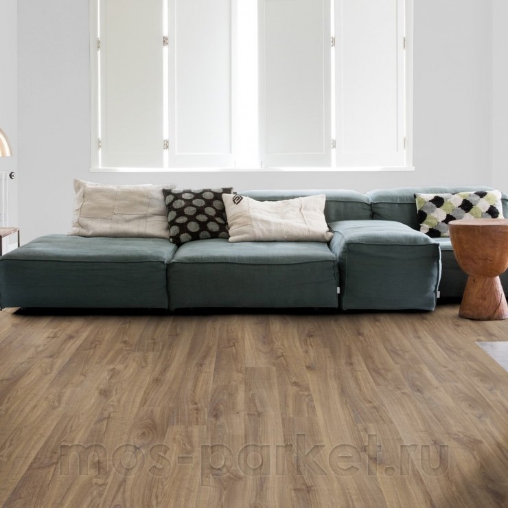 Ламинат Quick-Step Eligna U3461 Дуб шоколадный промасленный