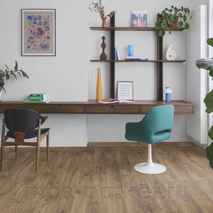 Ламинат Quick-Step Eligna U3461 Дуб шоколадный промасленный