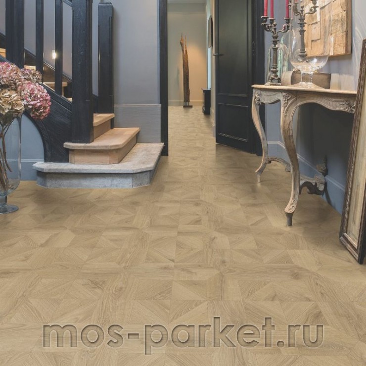 Ламинат Quick-Step Impressive Patterns Ultra IPU4142 Дуб песочный брашированный