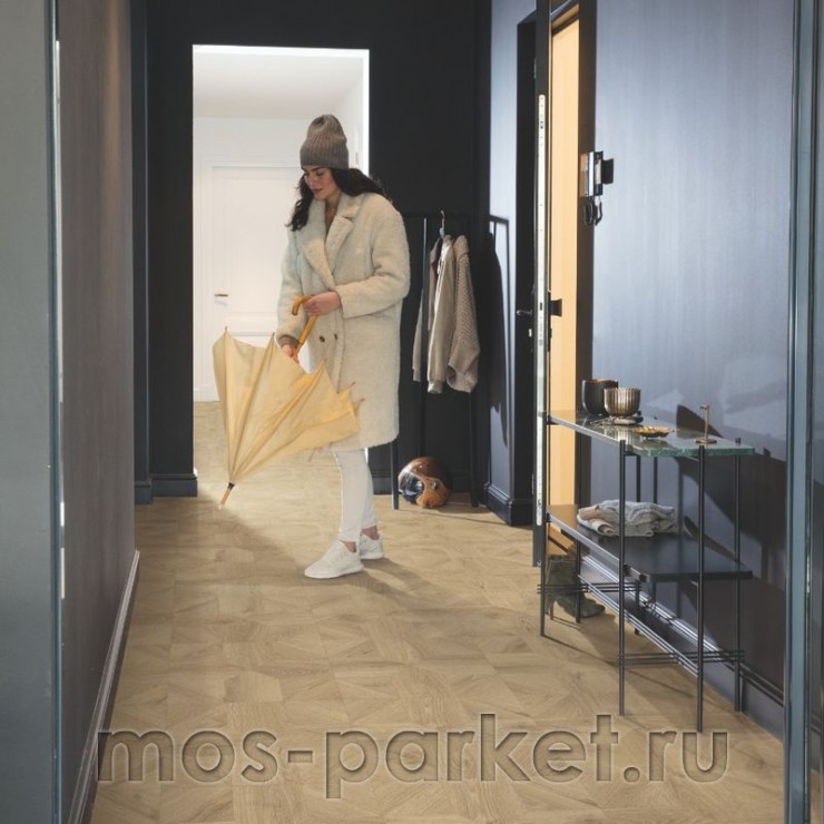 Ламинат Quick-Step Impressive Patterns Ultra IPU4142 Дуб песочный брашированный