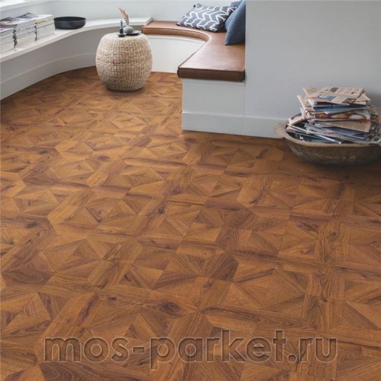 Ламинат Quick-Step Impressive Patterns Ultra IPU4144 Дуб медный брашированный