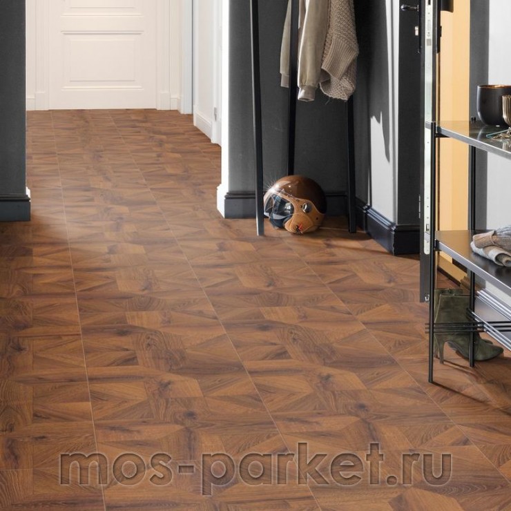 Ламинат Quick-Step Impressive Patterns Ultra IPU4144 Дуб медный брашированный