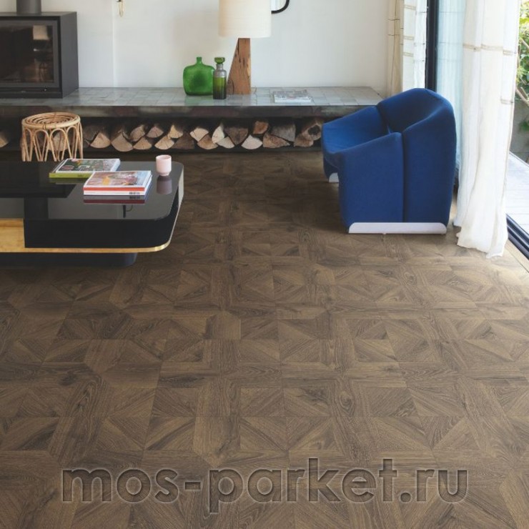 Ламинат Quick-Step Impressive Patterns Ultra IPU4145 Дуб кофейный брашированный