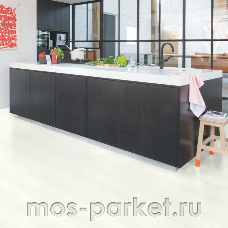 Ламинат Quick-Step Impressive IM1859 Белоснежный