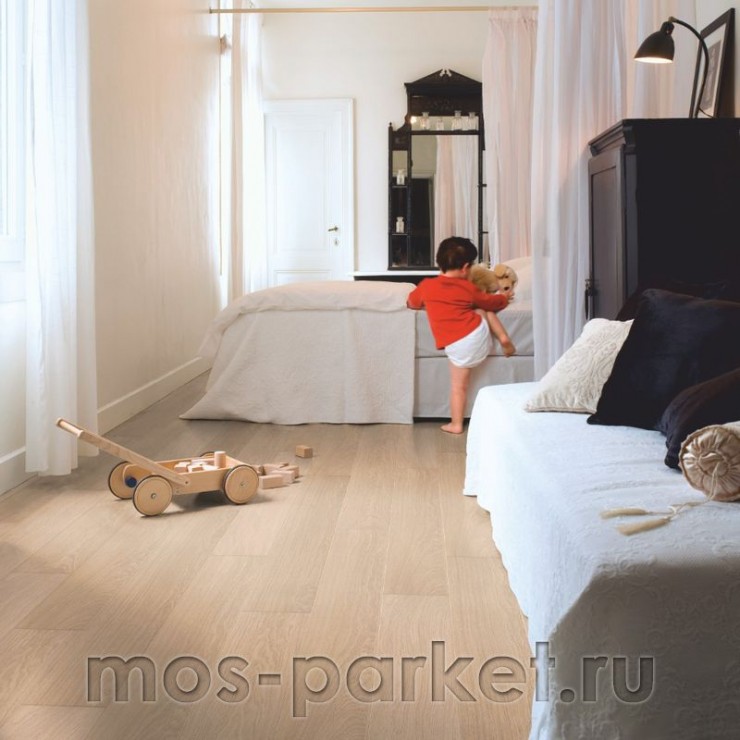 Ламинат Quick-Step Impressive IM3105 Доска белого дуба лакированная