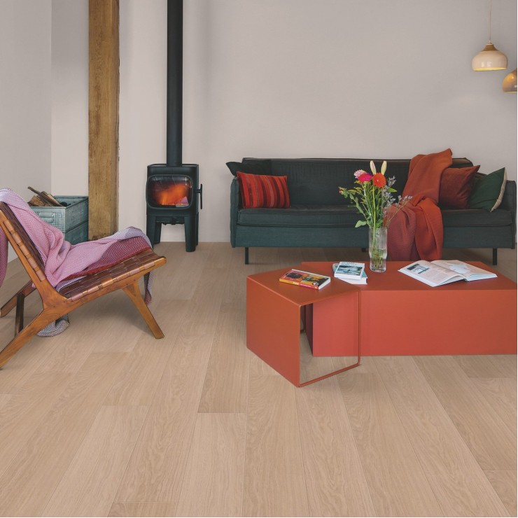 Ламинат Quick-Step Impressive IM3105 Доска белого дуба лакированная