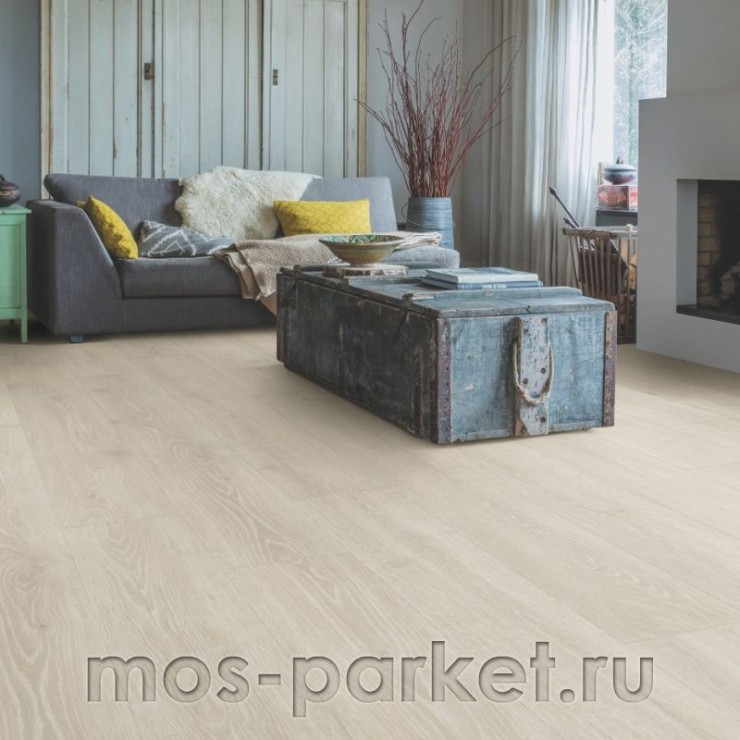 Ламинат Quick-Step Majestic MJ3547 Дуб лесной массив светло-серый
