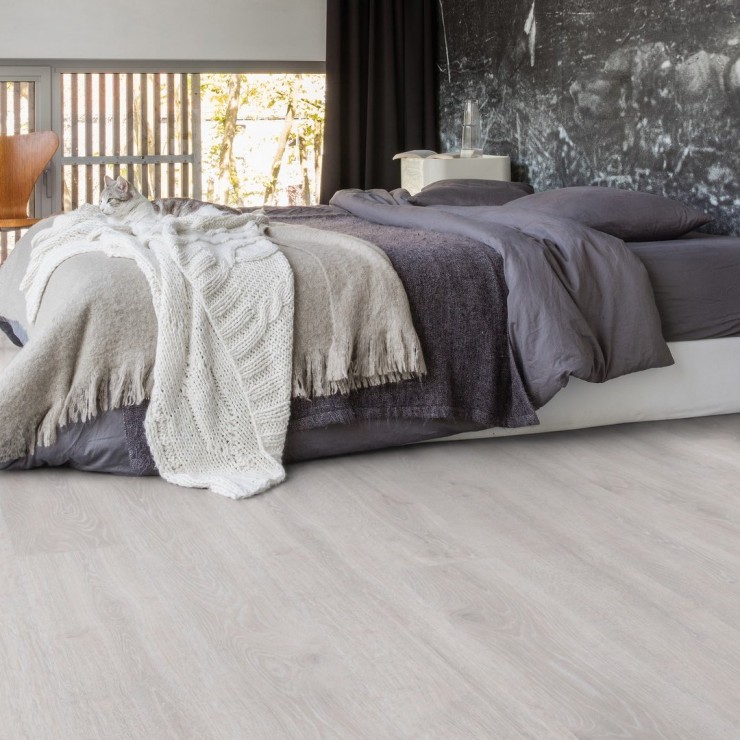 Ламинат Quick-Step Majestic MJ3547 Дуб лесной массив светло-серый