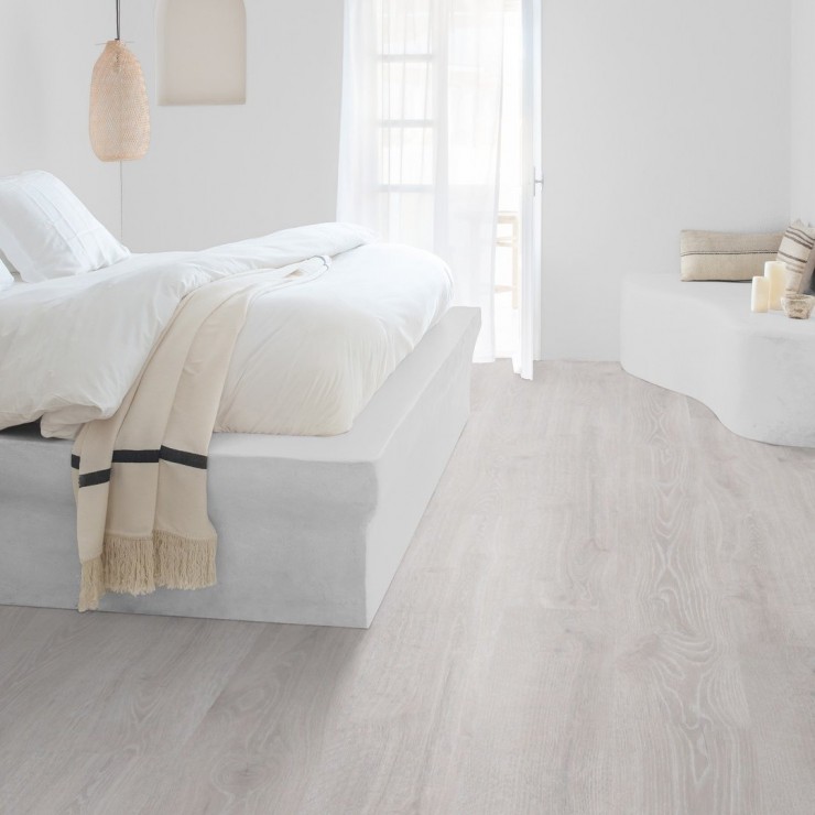 Ламинат Quick-Step Majestic MJ3547 Дуб лесной массив светло-серый