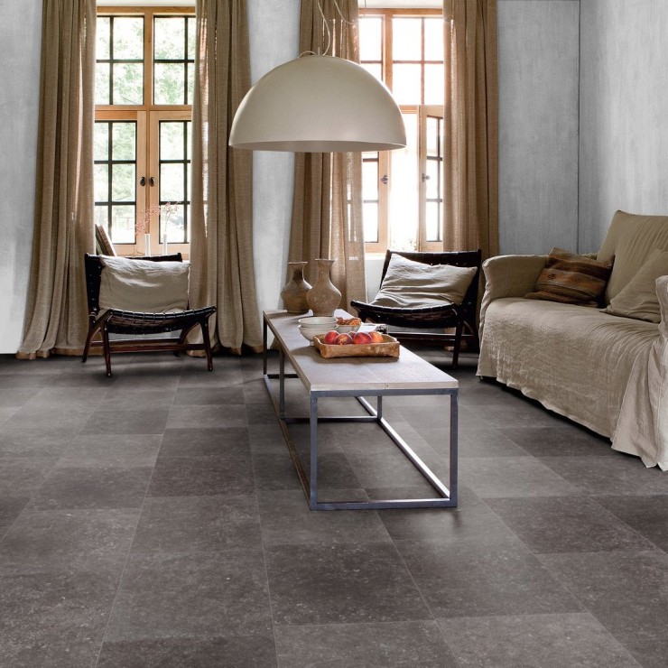Ламинат Quick-Step Muse Ultra MUU5484 Дымчатый голубой камень