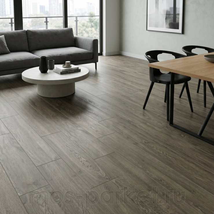 Ламинат Quick-Step Perspective Wood PW9074 Дуб Селект пепельно-коричневый