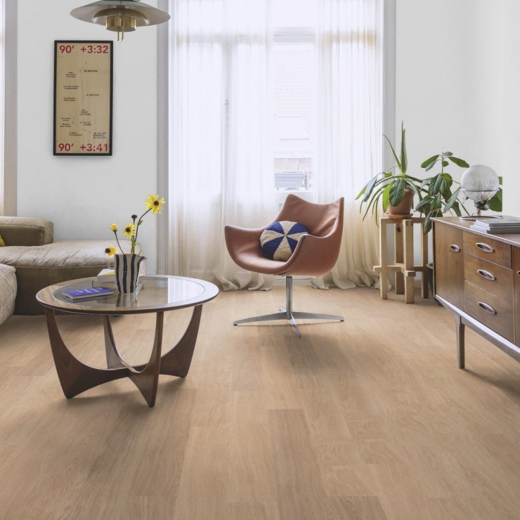 Ламинат Quick Step Perspective PER0915 Дуб белый лакированный