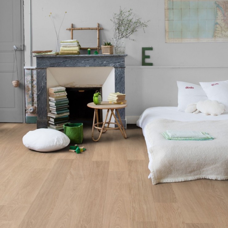 Ламинат Quick Step Perspective PER0915 Дуб белый лакированный
