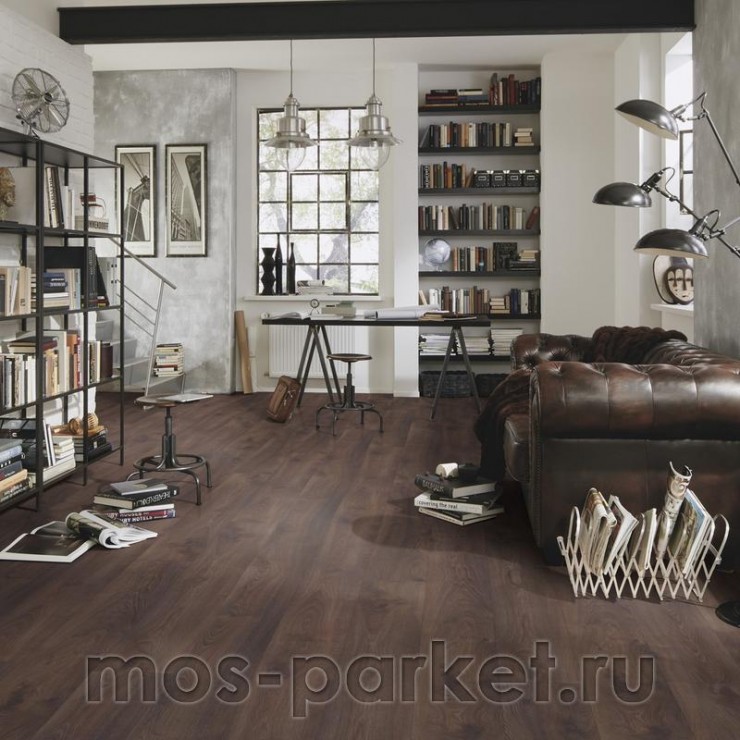 Ламинат Wineo 700 Wood XXL 4V LA223XXLV4 Дуб финский тёмно-коричневый
