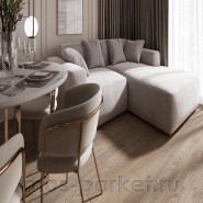 Паркетная доска AlixFloor ALX1010 / ALX1011 Дуб коричневый натуральный