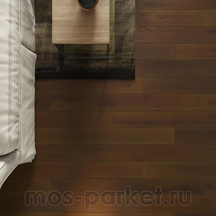 Паркетная доска AlixFloor ALX1012 / ALX1013 Дуб тёмный тонированный