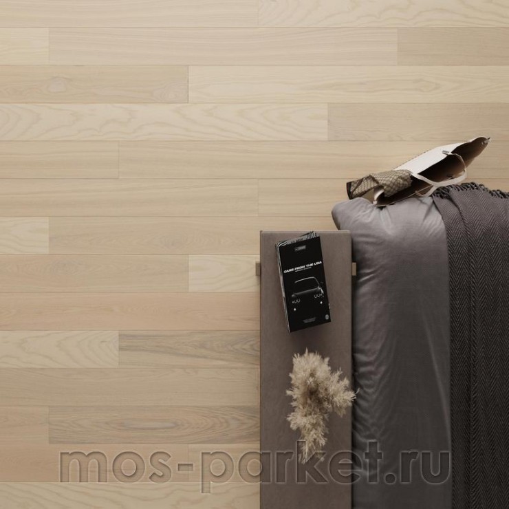 Паркетная доска AlixFloor ALX1026 / ALX1027 Ясень светло-бежевый
