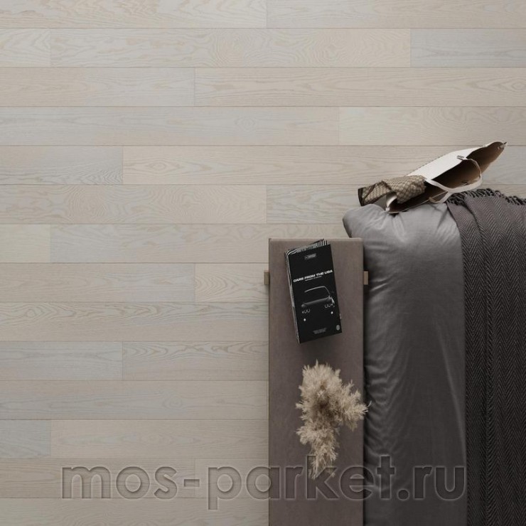Паркетная доска AlixFloor ALX1030 / ALX1031 Ясень светлый матовый