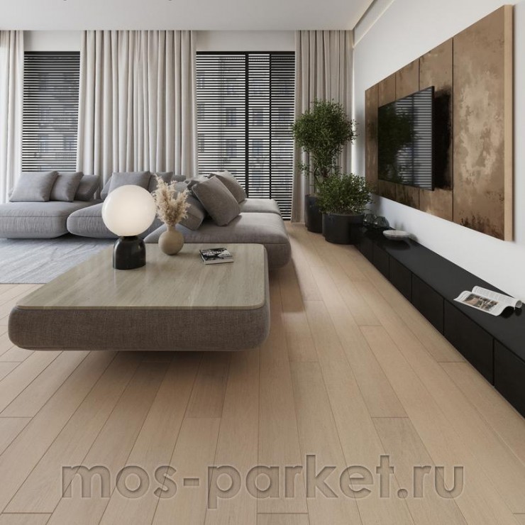 Паркетная доска AlixFloor ALX1024 / ALX1025 Дуб песочный светлый