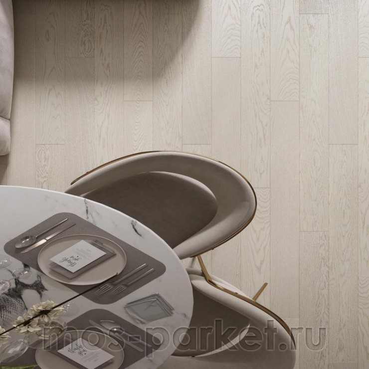 Паркетная доска AlixFloor ALX1028 / ALX1029 Дуб белый холодный