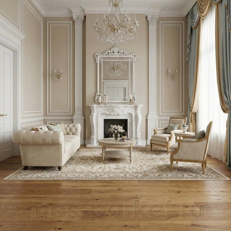 Паркетная доска Blanco Дуб Vintage Brown Oil 4V 1S