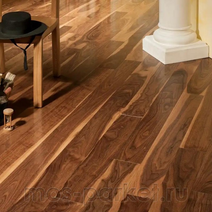 Паркетная доска Coswick American Walnut 1367-3201-30 Орех натуральный Традишинал