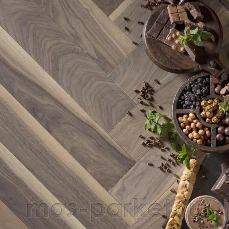 Паркетная доска Coswick American Walnut 1367-3866-30 Орех Зимний закат