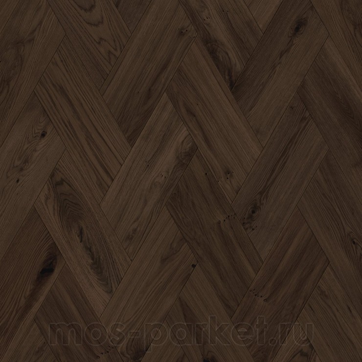 Французская елка Coswick Dark Wood 1183-4821-30 Дуб Старая Венеция 60°