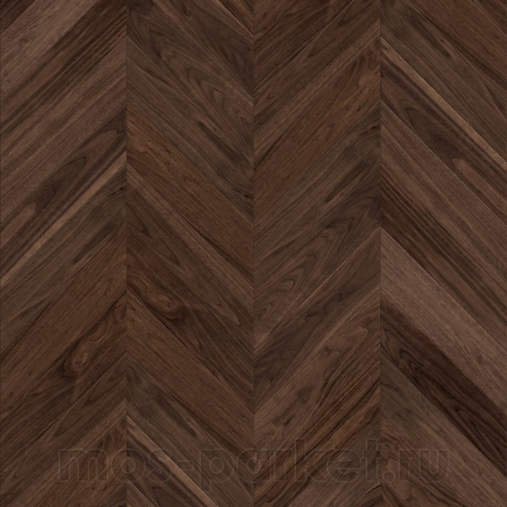 Французская елка Coswick Chevron American Walnut 1375-3261-30 Орех классический 45°